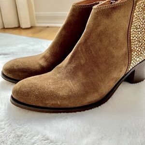 100% leather boots for women size 8